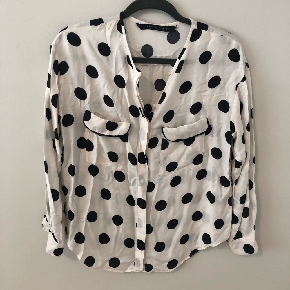 Polka Dot Zara Blouse